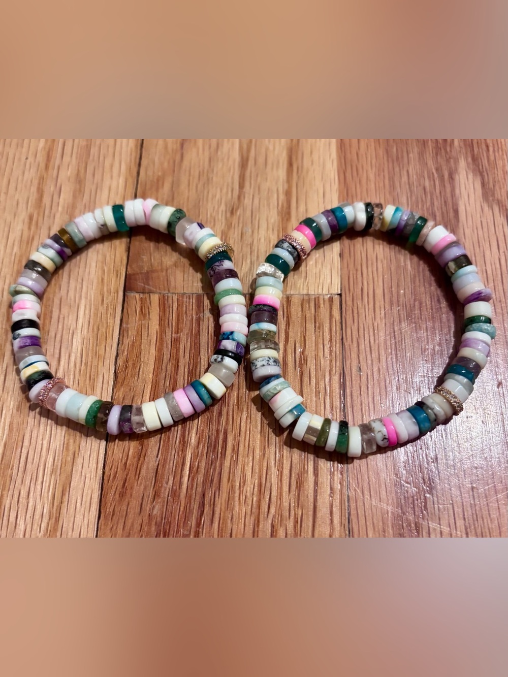 Multicolor Beaded Bracelet Set - Women Jewelry